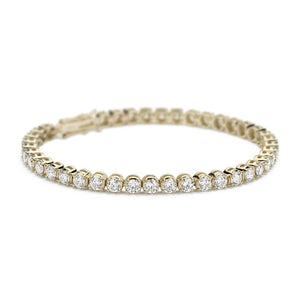 Eleanor Diamond Tennis Bracelet in 18K Gold