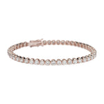 Eleanor Diamond Tennis Bracelet in 18k Rose Gold