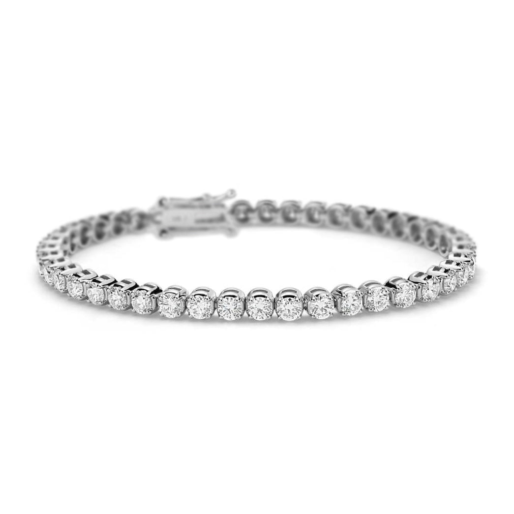 Eleanor Diamond Tennis Bracelet in 18k White Gold